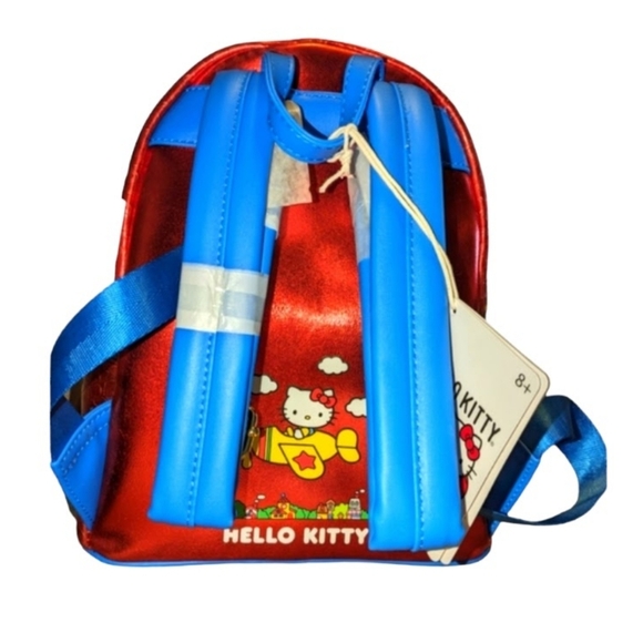 NEW Loungefly Sanrio Hello Kitty 50th Anniversary Coin Bag Backpack - Picture 2 of 13